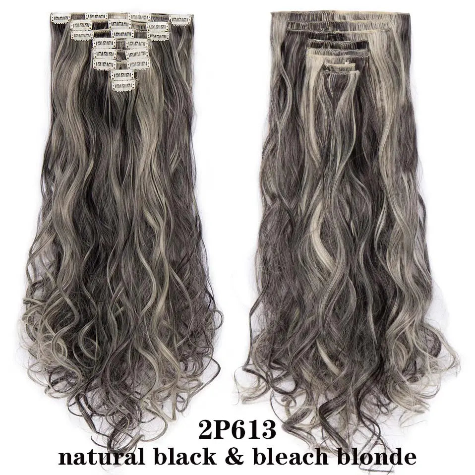 Beach Curls Synthetic Hair Extensions Bianca Mila