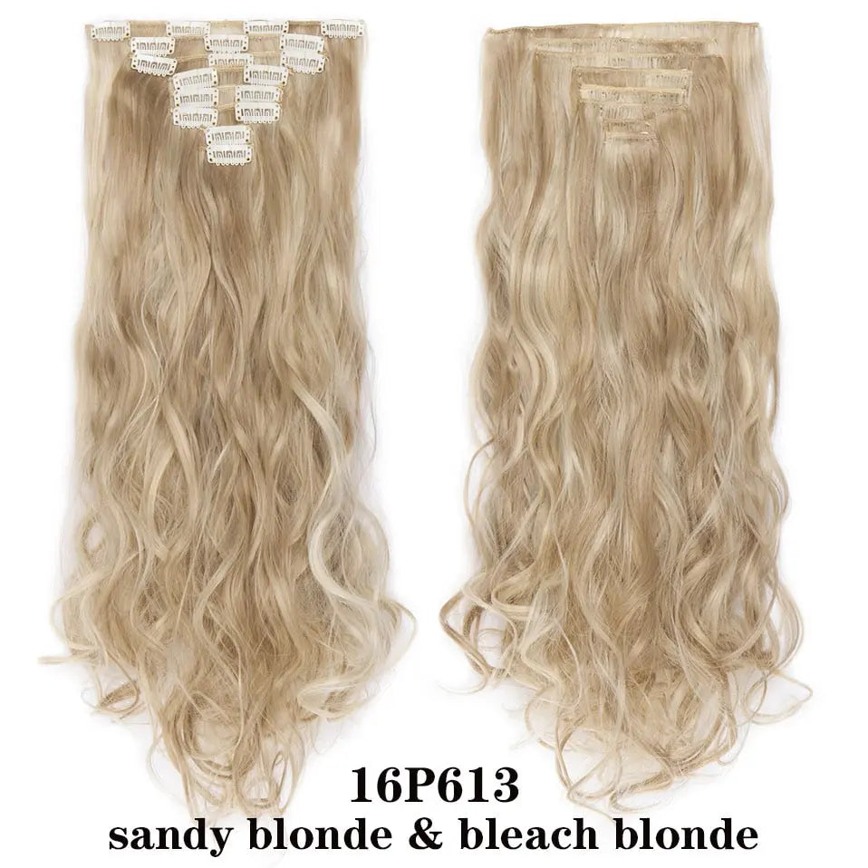 Beach Curls Synthetic Hair Extensions Bianca Mila