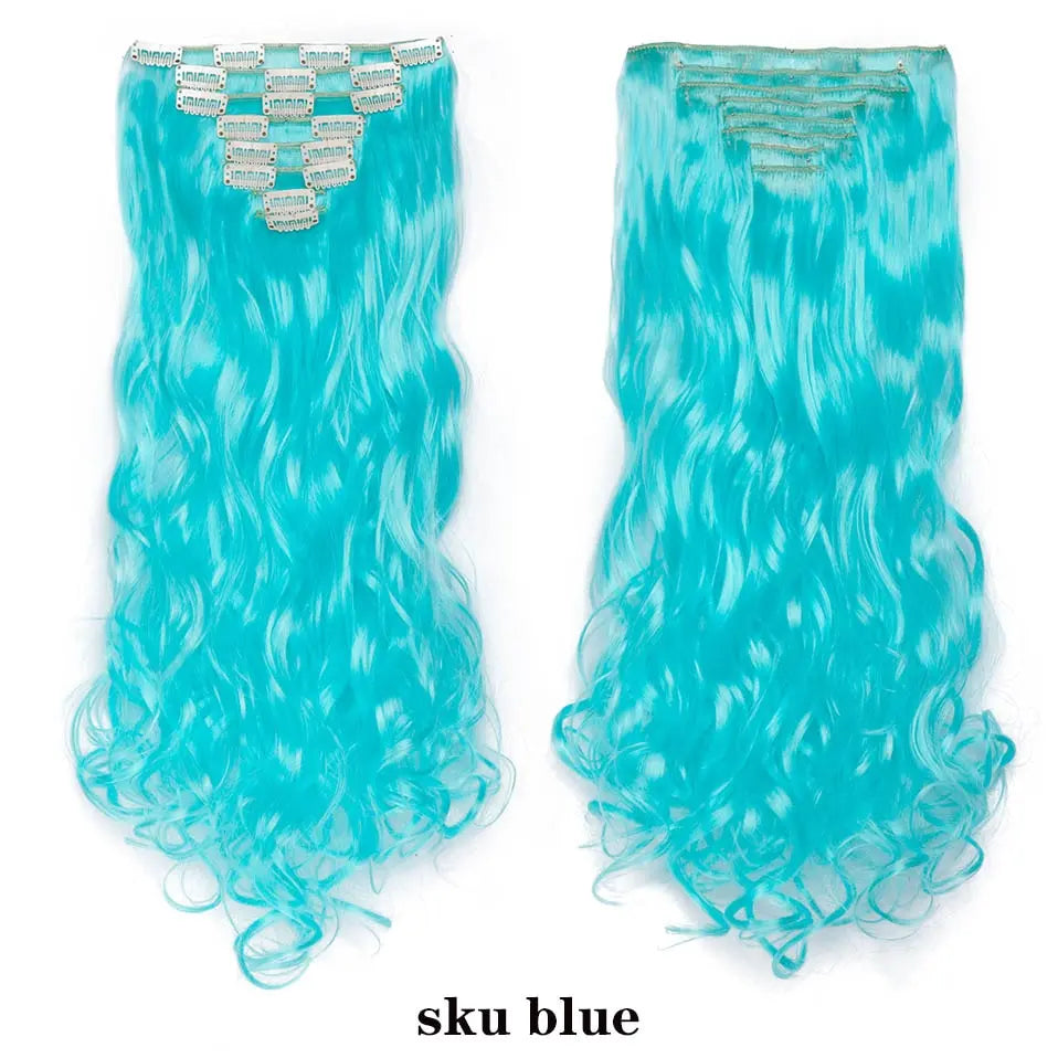 Beach Curls Synthetic Hair Extensions Bianca Mila