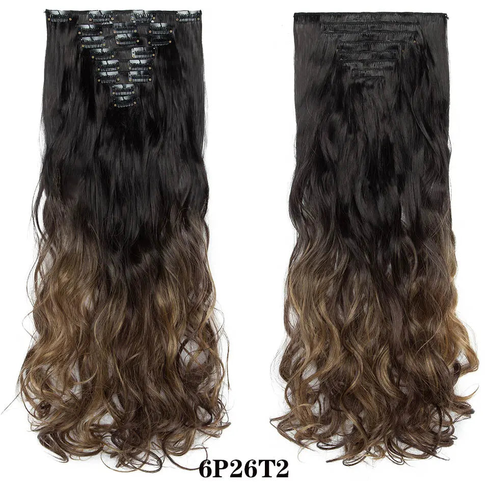 Beach Curls Synthetic Hair Extensions Bianca Mila