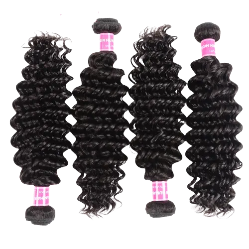 Brazilian Deep Wave Hair Weave Extensions Bianca Mila