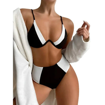 Fashion Two Piece Swimsuit for Fitness & Outdoors