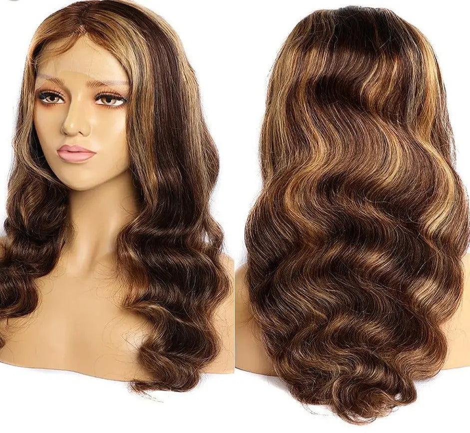 Ombre Colored Body Wave Wig Bianca Mila