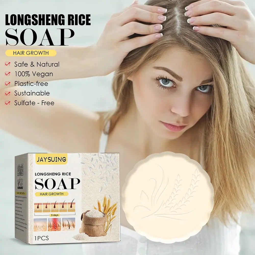 Rice Water Shampoo Soap Bianca Mila