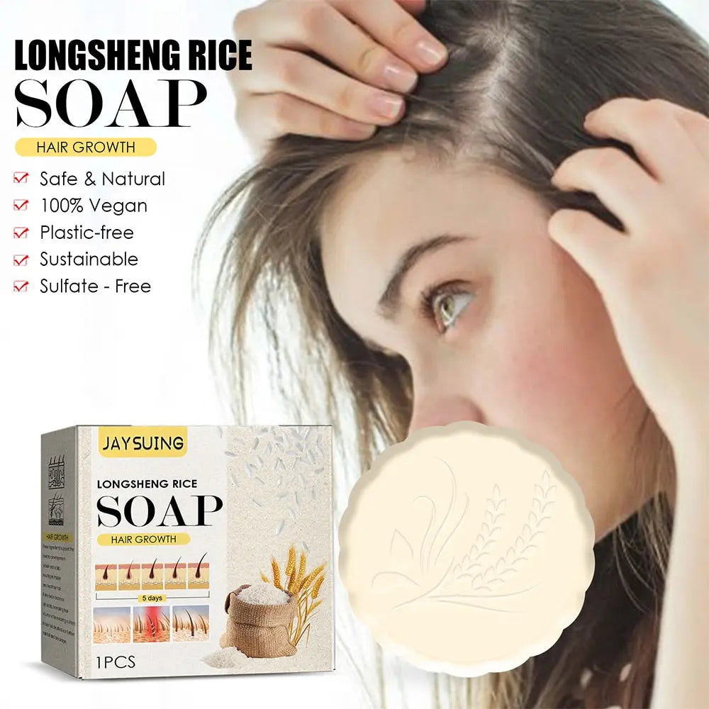 Rice Water Shampoo Soap Bianca Mila