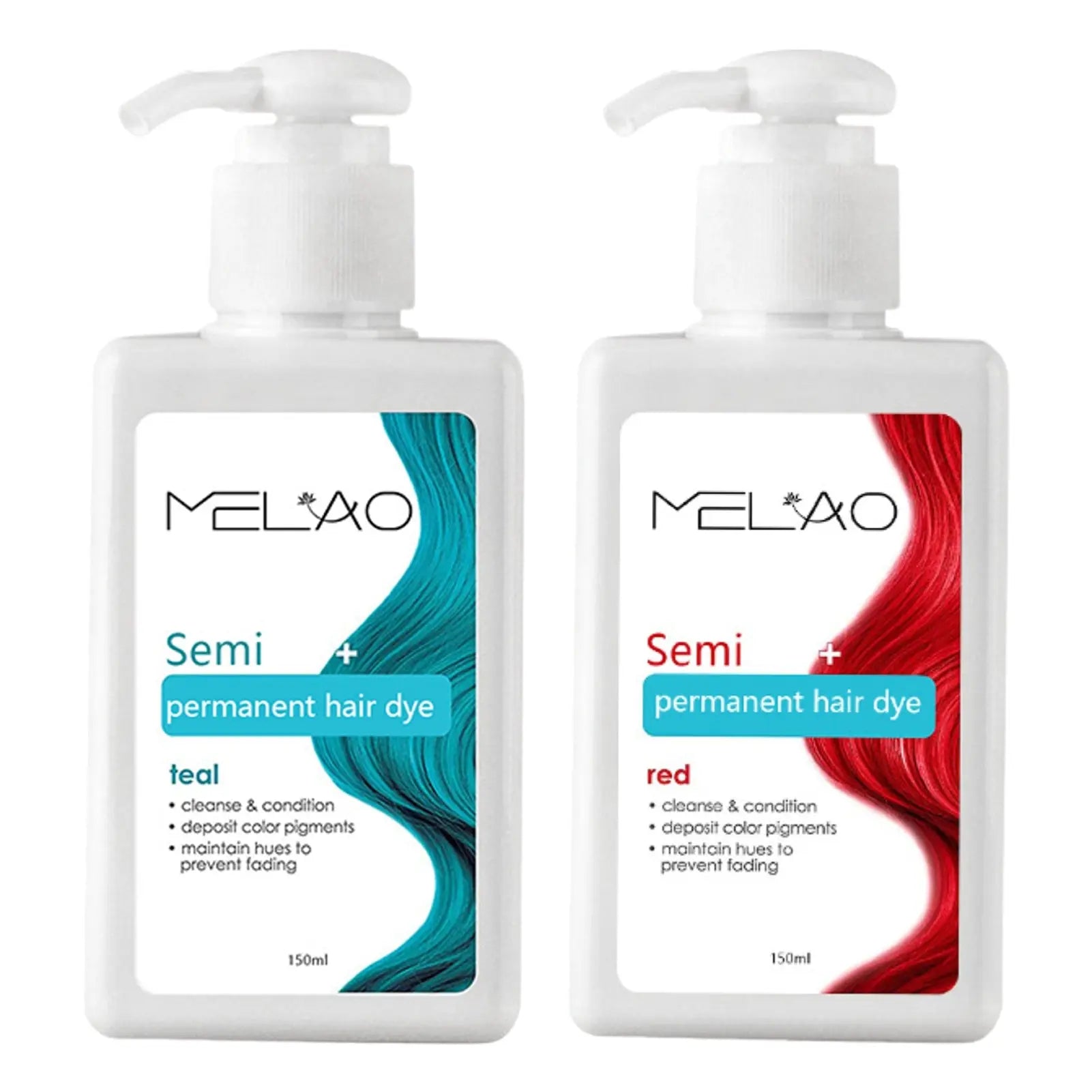 Semi-Permanent Hair Dye Color Cream and Conditioner Bianca Mila