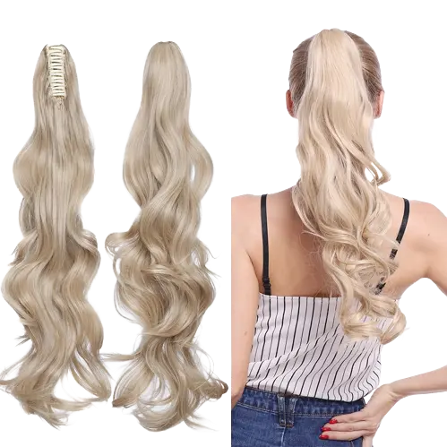 Wavy Style Claw Clip Ponytail Hair Extension Bianca Mila