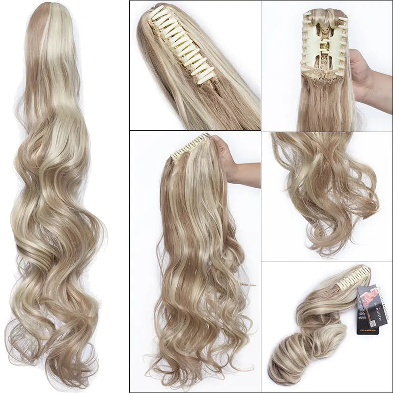 Wavy Style Claw Clip Ponytail Hair Extension Bianca Mila