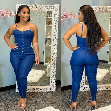 Denim Jumpsuit