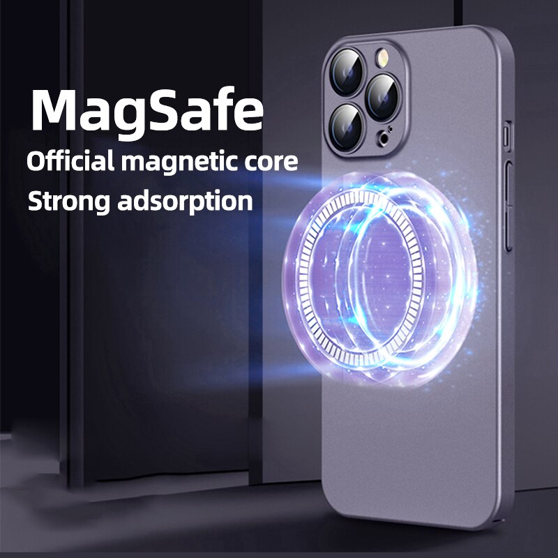 Magsafe Wireless Charging Case For iPhone 14 13 12 11 Pro Max Plus Bianca Mila